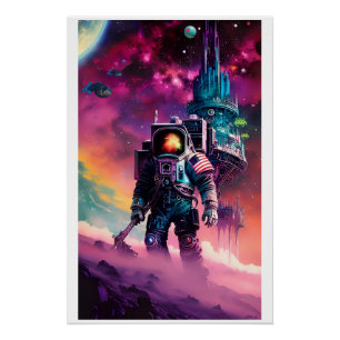 Die Raumfahrer Poster