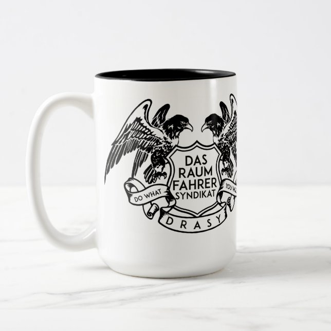 Die Raumfahrer Tasse (Links)