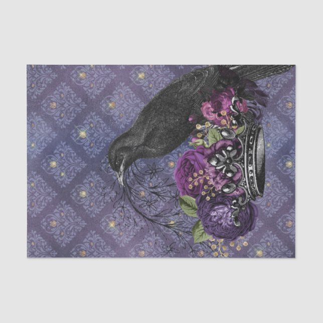 Die Raven Queen Seidenpapier (Vorderseite)