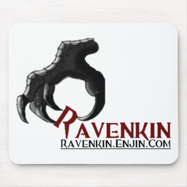 Die Ravenkin Greifer-Sammlung Mousepad (Vorne)