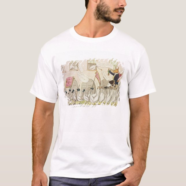 Die Re-Wahl von Reynard oder von Fox T-Shirt (Vorderseite)