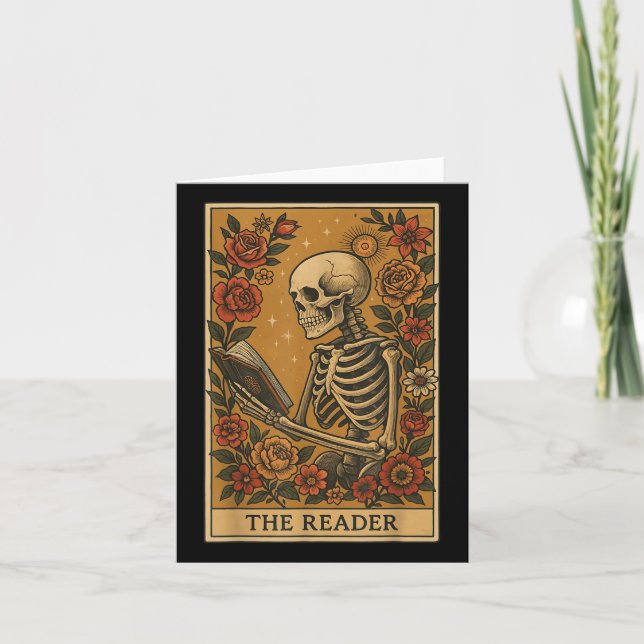 Die Reader-Tarot-Karte Karte (Vorderseite)