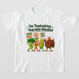 Die Rebellion der Thanksgiving-Gemüse T-Shirt