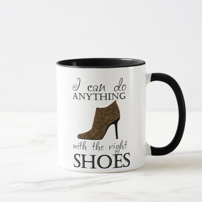Die Recht-Schuhe Tasse (Rechts)