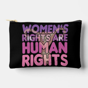 Die Rechte der Frauen sind Menschenrechte Zubehörtasche