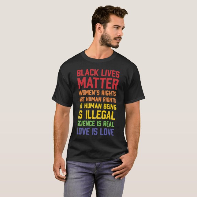 Die Rechte Schwarzleben AngelegenheitFrauen sind T-Shirt (Vorne ganz)