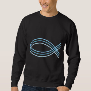 Die Redbubble-Dekoration des Jesus Fish Symbol Buy Sweatshirt
