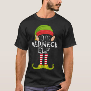 Die Redneck-Elfen-Familie passende Gruppen-Weihnac T-Shirt
