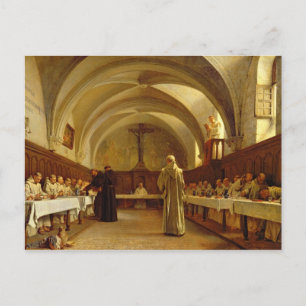 Die Refektion Postkarte