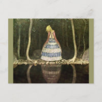 Die Reflexion der Prinzessin im Pool