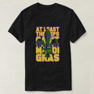Die Refs können Mardi Gras Funny Football nicht we T-Shirt