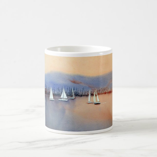Die regatta-Kaffee-Tasse Kaffeetasse (Mittel)