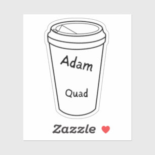 Die Regeln der Amanda Lexie Adam Kaffeeaufkleber Aufkleber