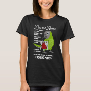Die Regeln des Papageienhauses sind mein Duskyköpf T-Shirt