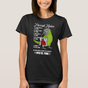 Die Regeln des Papageienhauses sind mein Duskyköpf T-Shirt