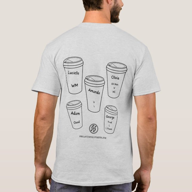 Die Regeln von Amanda Lexie - Kaffeekuppen T-Shirt (Rückseite)
