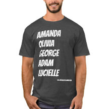 Die Regeln von Amanda Lexie Names T Shirt