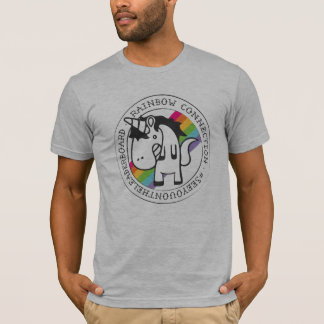 Die Regenbogen-Sammlung grundlegende T T-Shirt