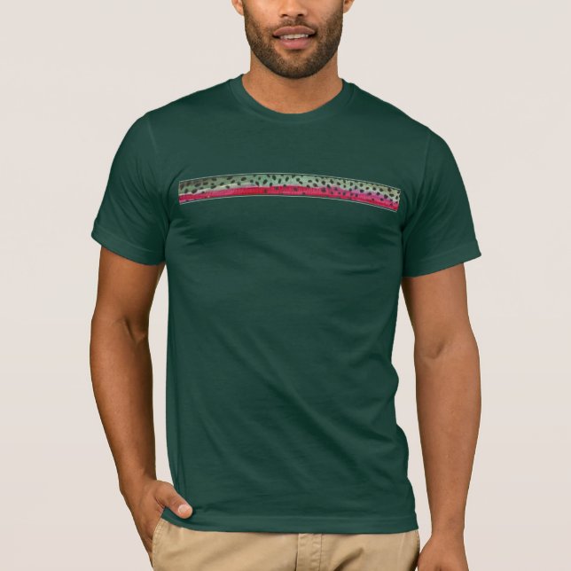 Die Regenbogenforelle der Haut T-Shirt (Vorderseite)