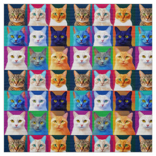 die Regenbogenkatzen Stoff