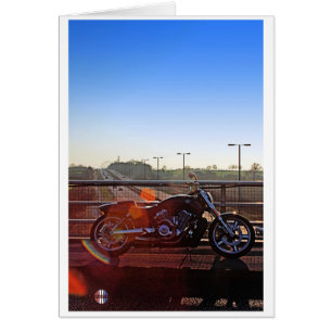 Die Regenbogenmotorradkarte