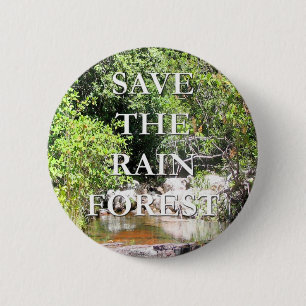 Die Regenwaldlandschaft retten Button