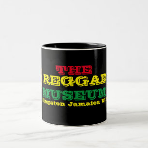 DIE REGGAE MUSUEM OFFIZIELLE Tasse, 15 oz Zwei-Ton Zweifarbige Tasse