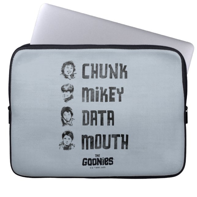 Die Regierungen | Chunk, Mikey, Data, Mund Laptopschutzhülle (Vorderseite)