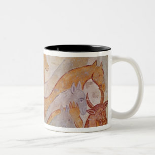 Die Reinigung des Tempels Zweifarbige Tasse