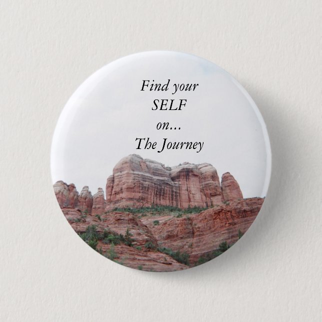 DIE REISE BUTTON (Vorderseite)