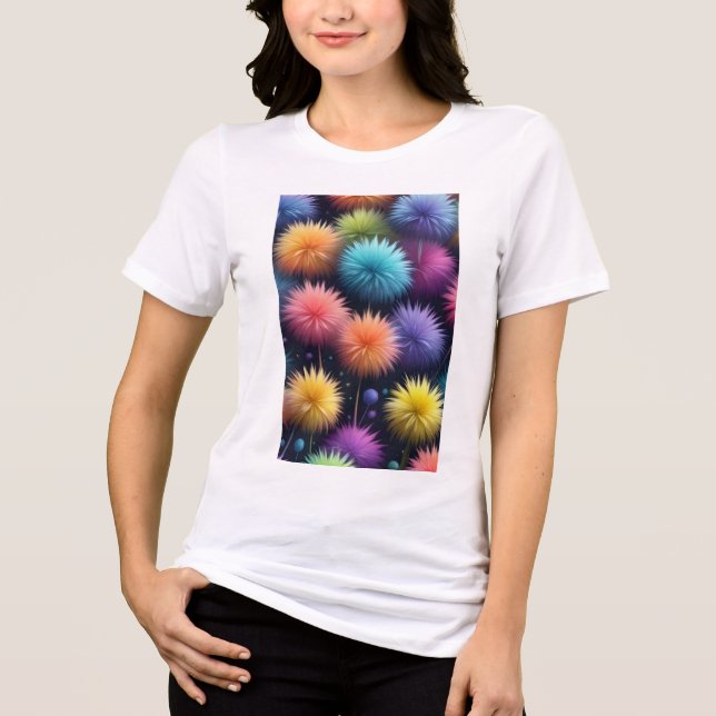 Die Reise der Evolution Tri-Blend Shirt (Vorderseite)