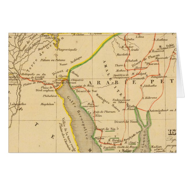 Die Reise der Israeliten in die ägyptische Welt (Vorderseite (Horizontal))