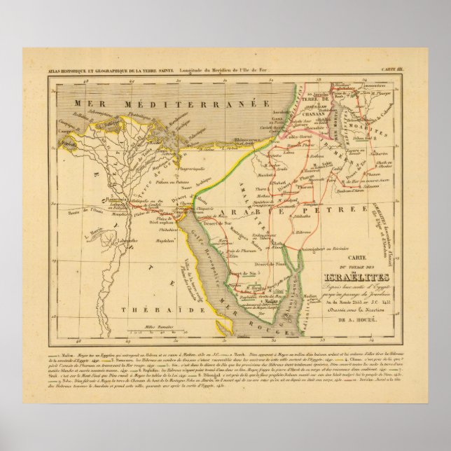 Die Reise der Israeliten in die ägyptische Welt Poster (Vorne)