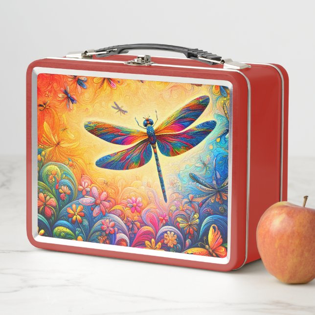 Die Reise der Libellen Metall Brotdose (Beispiel)