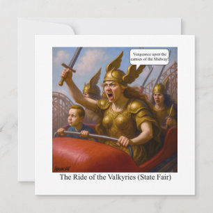 Die Reise der Valkyries (Staat Messe) Einladung