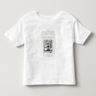 Die Reise des Beagles Kleinkind T-shirt