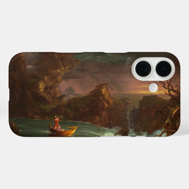 Die Reise des Lebens, Mannesalter, Cole iPhone 16 Hülle (Rückseite (Horizontal))