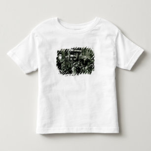 Die Reise des Tunnels-bohrwagen nach den Docks Kleinkind T-shirt