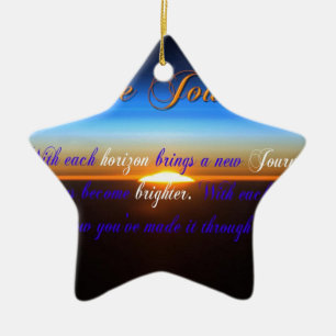 Die Reise Keramik Ornament
