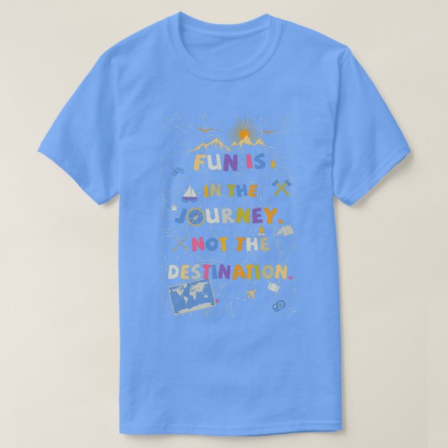 Die Reise T-Shirt (Design vorne)
