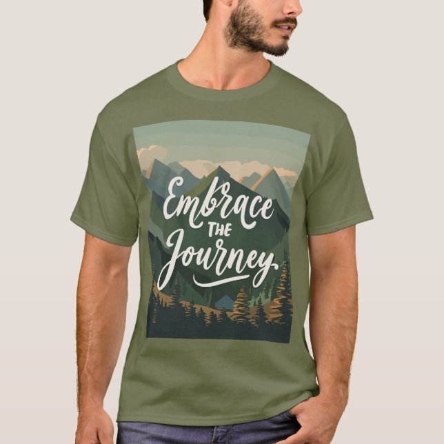 Die Reise verkraften T-Shirt (Vorderseite)