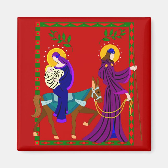 Die Reise von Bethlehem Magnet (Vorne)