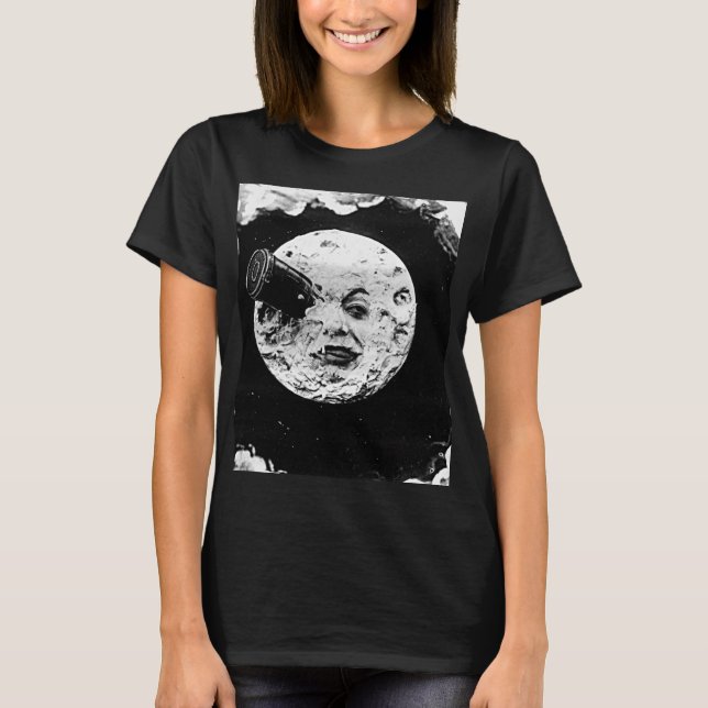 Die Reise zum Mond Georges Méliès T-Shirt (Vorderseite)