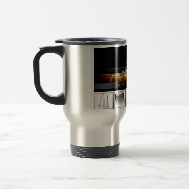 Die reisende Kaffee-Tasse - Künstler Untamed Reisebecher (Links)