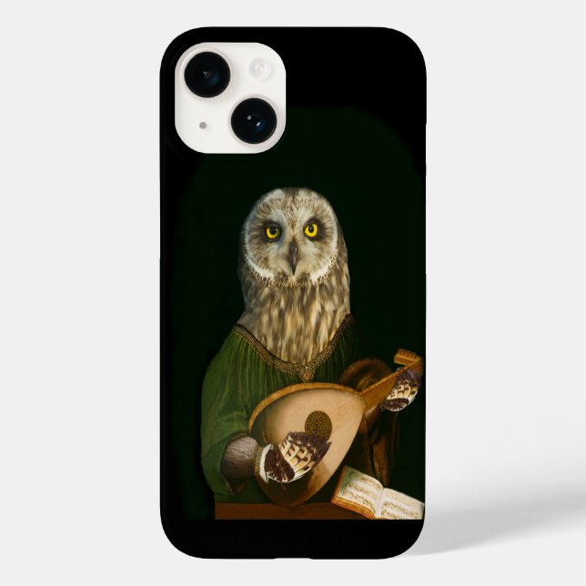 Die Renaissance-Schüssel spielen Lute Case-Mate iPhone 14 Hülle (Rückseite)