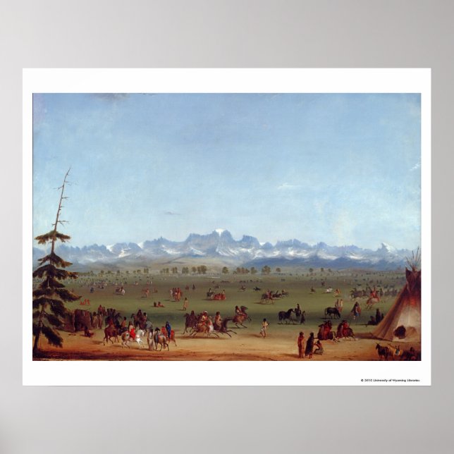 Die Rendezvous in der Nähe des grünen Flusses Poster (Vorne)
