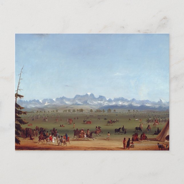 Die Rendezvous in der Nähe des grünen Flusses Postkarte (Vorderseite)