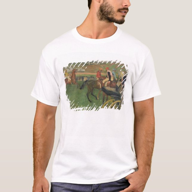 Die Rennbahn - Amateurjockeys T-Shirt (Vorderseite)