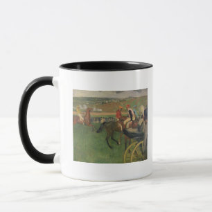 Die Rennbahn - Amateurjockeys Tasse