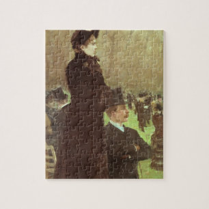 Die Rennen bei Auteuil, Paris (Öl auf Leinwand)